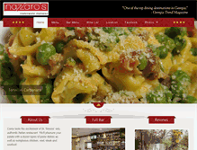 Tablet Screenshot of nazzarositalian.com